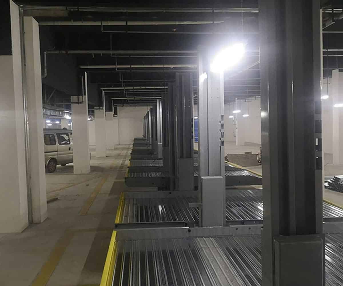 湖南省兩柱簡易升降機械停車位拆除