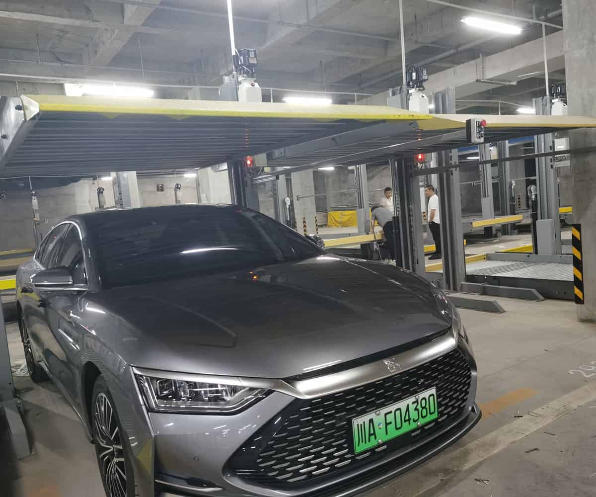 雙層升降橫移機(jī)械式立體停車(chē)設(shè)備租賃