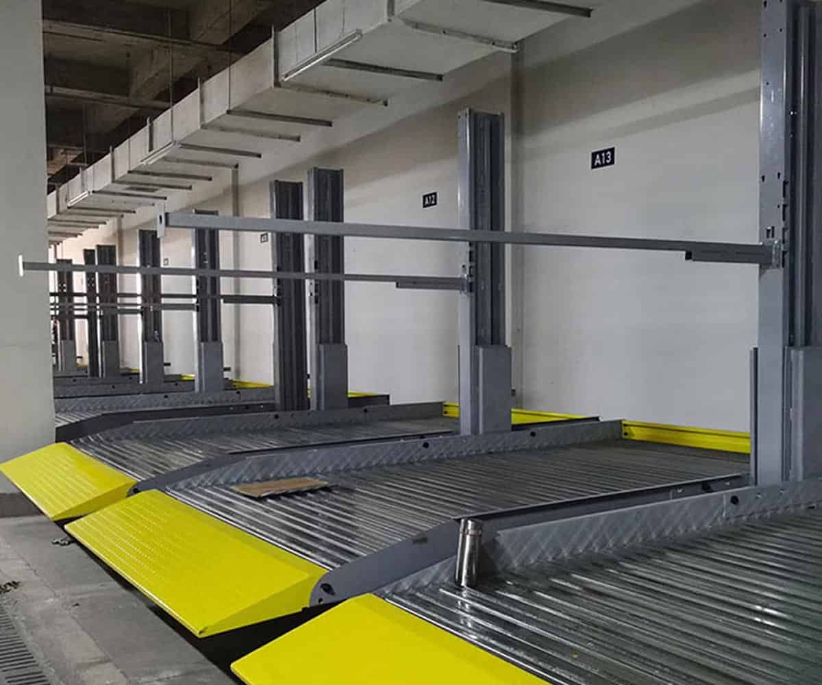 重慶市雙柱升降式停車位改造