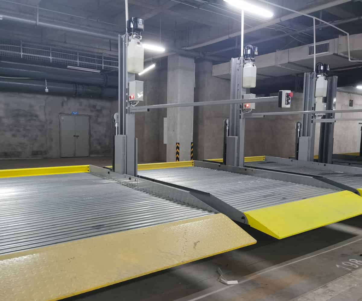 防城區三層升降橫移式立體車庫停車設備租賃