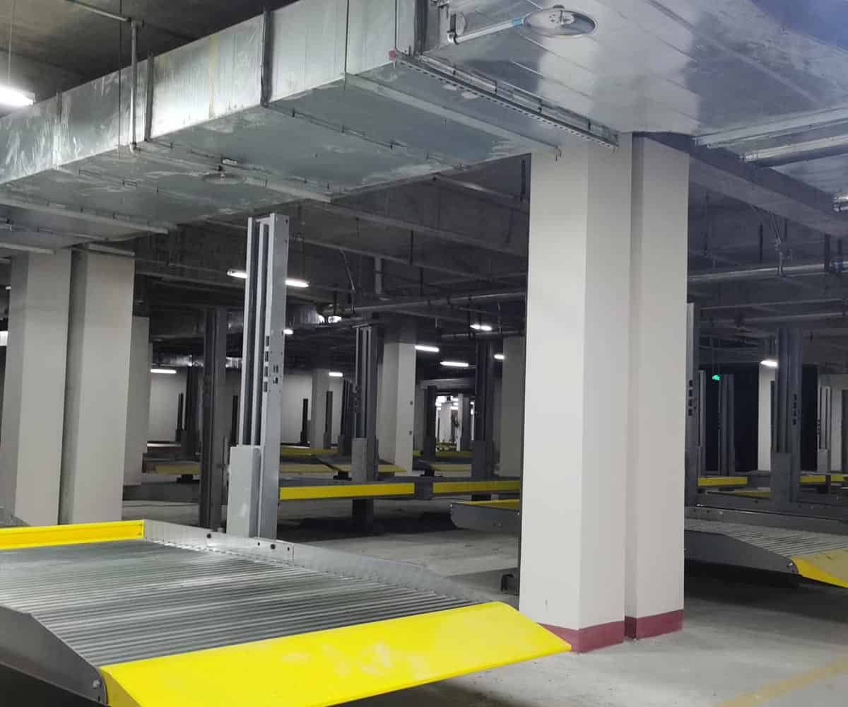 湖南省二層升降立體停車庫二手