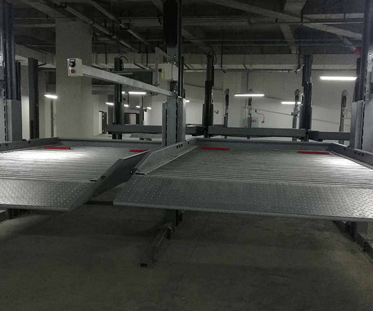 湖南省二層升降橫移立體停車場出租