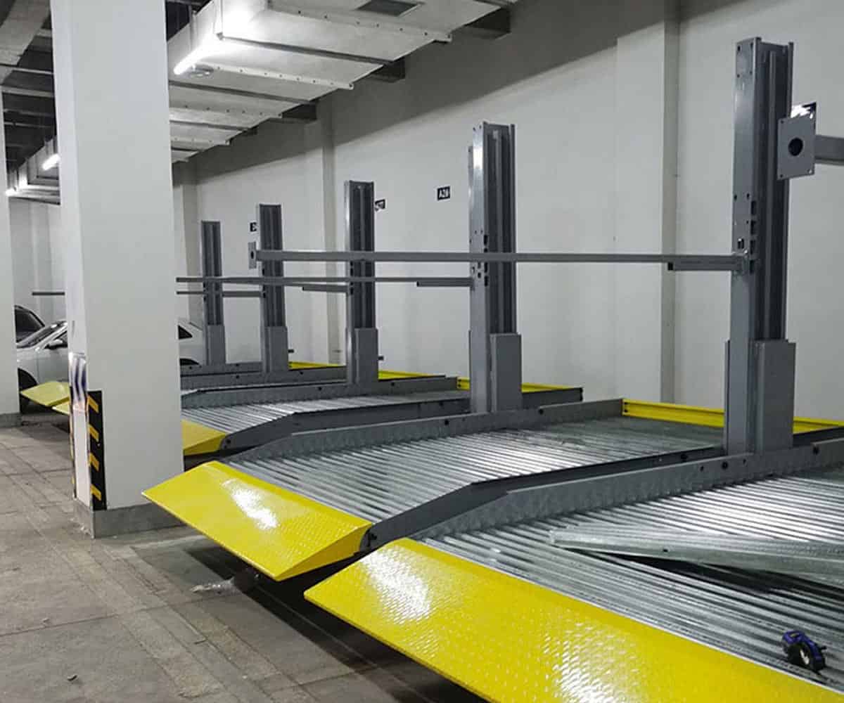重慶市四柱式機械停車庫拆除