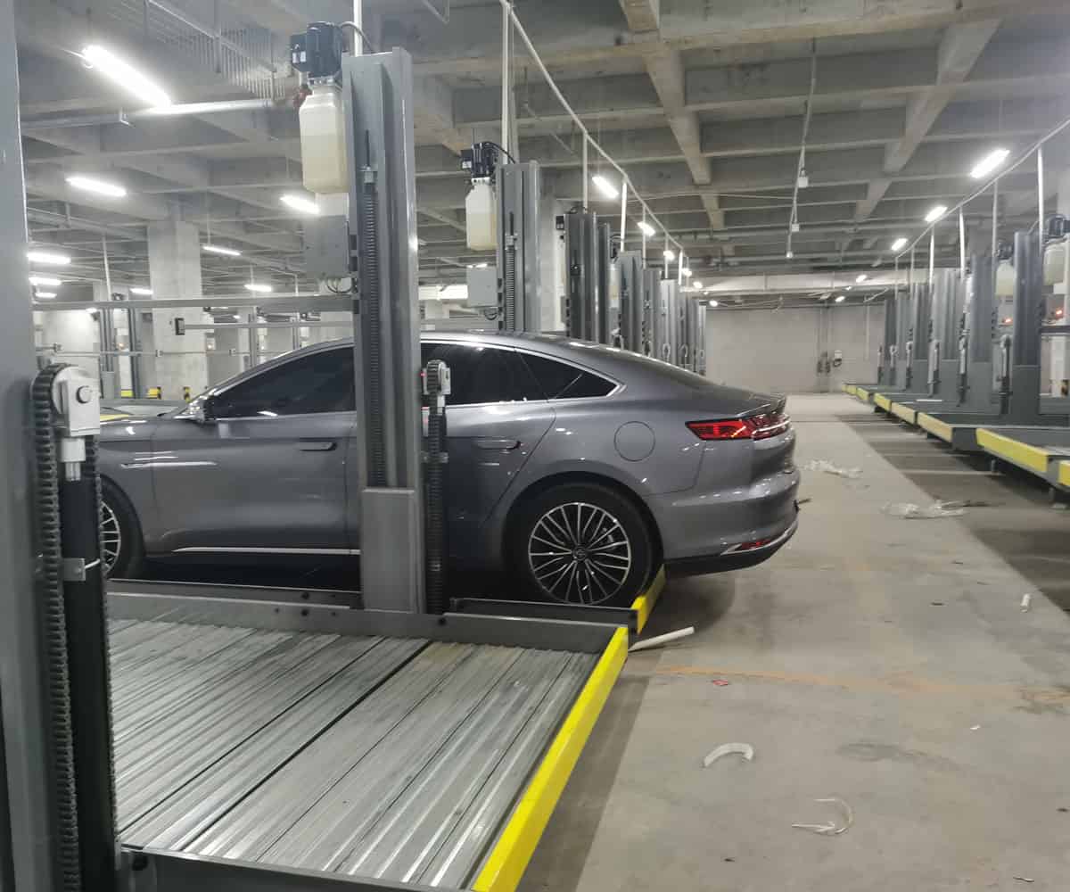廣西家用簡易式停車立體車庫過驗收