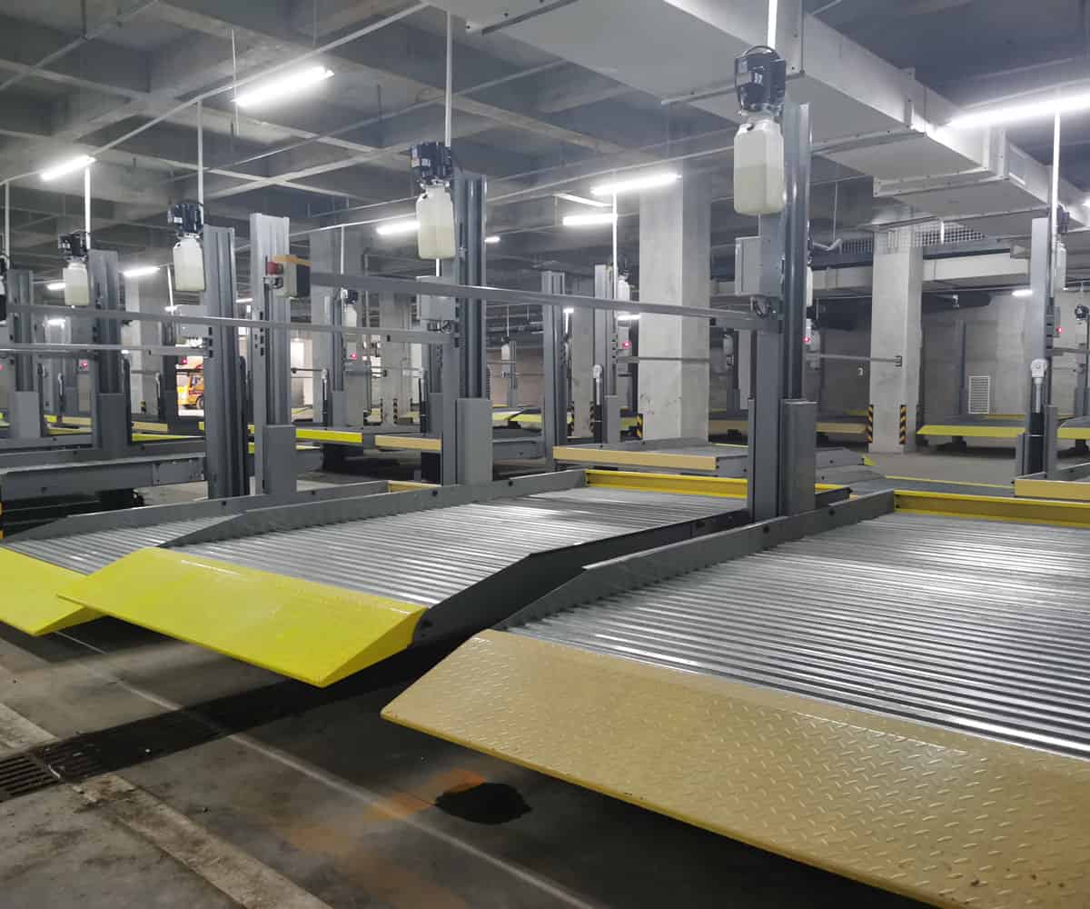 重慶市二層升降機械式停車庫租賃
