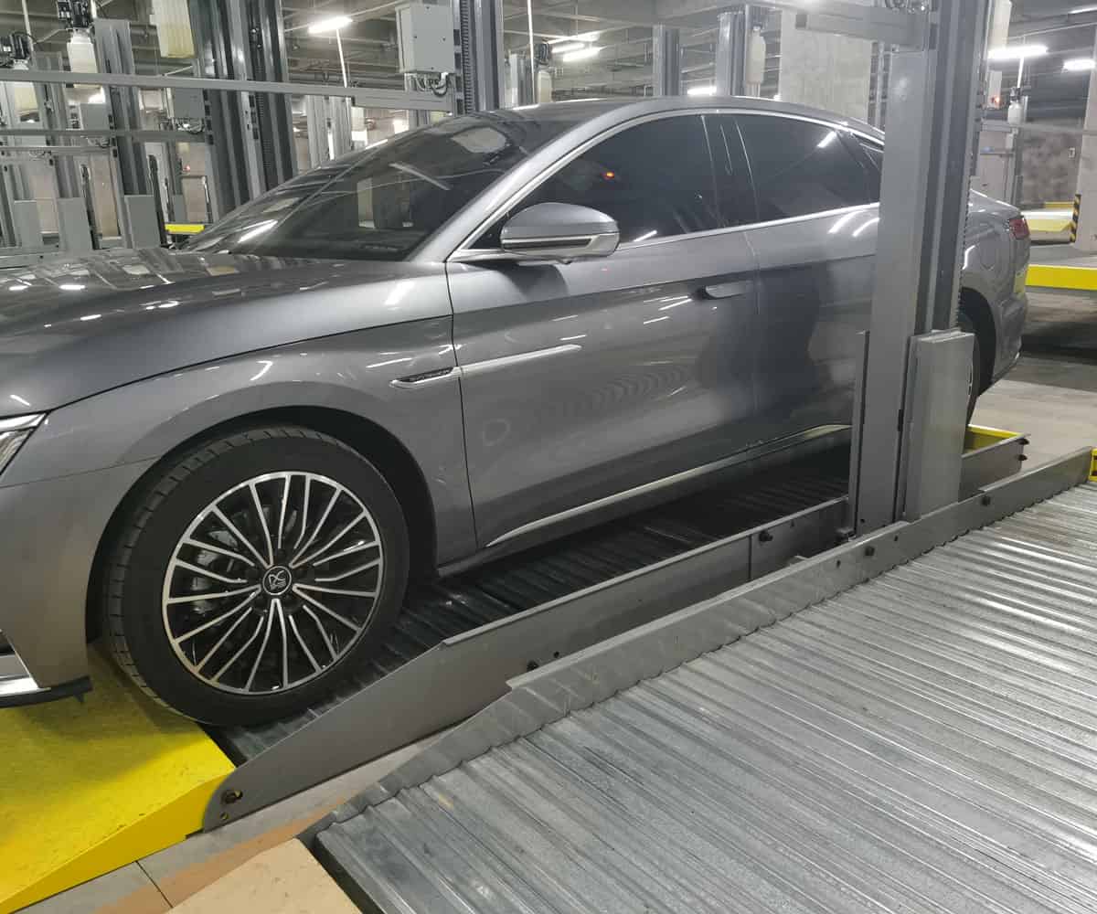 渝北區三層升降平移機械車庫短租