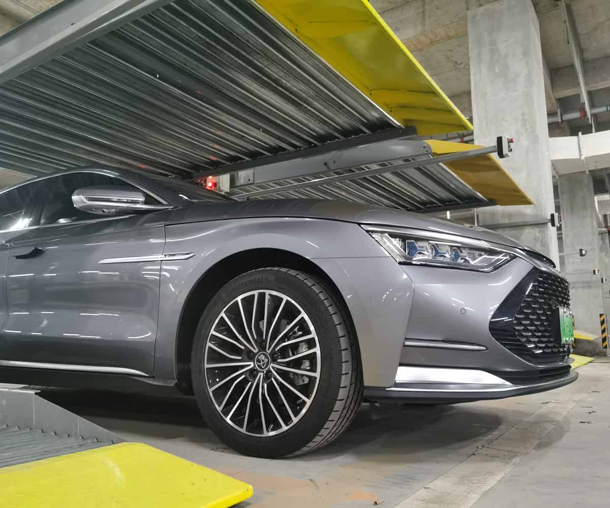 長沙市小區(qū)上下立體停車