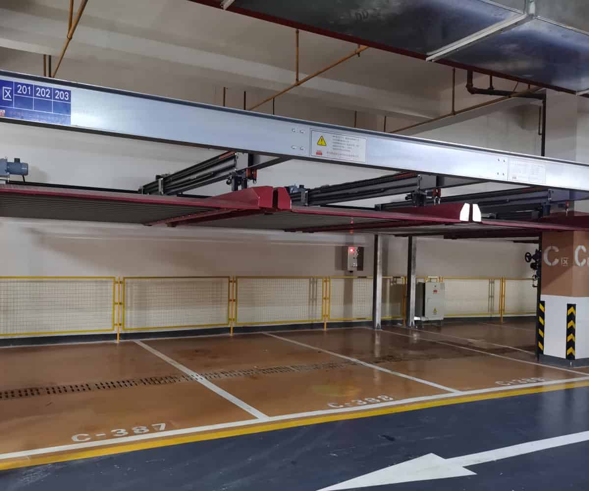 重慶市小區簡易升降停車庫