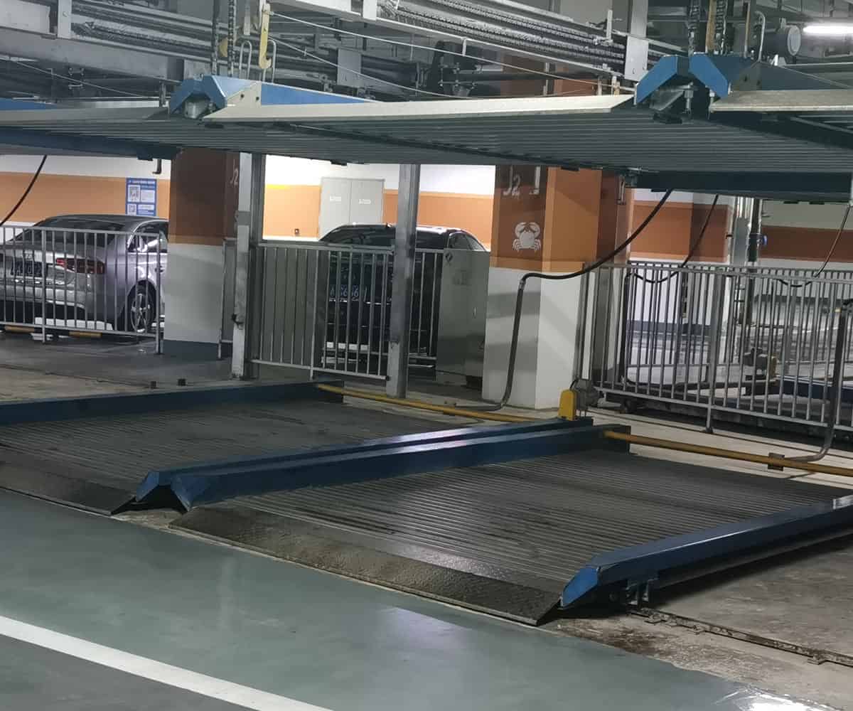 渝北區二層升降平移機械立體停車設備
