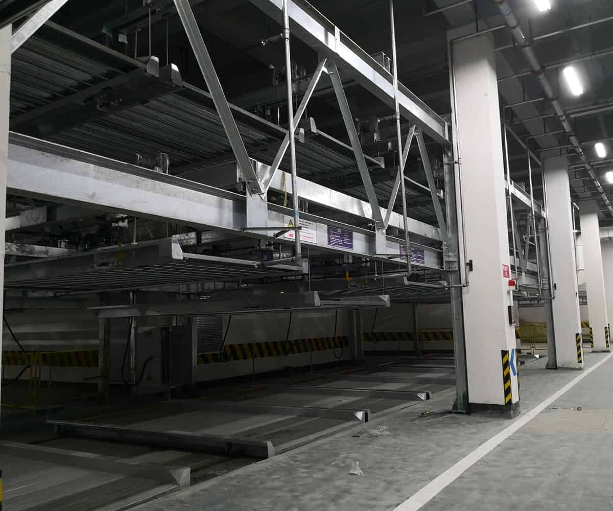 重慶市兩層升降平移機械立體車庫
